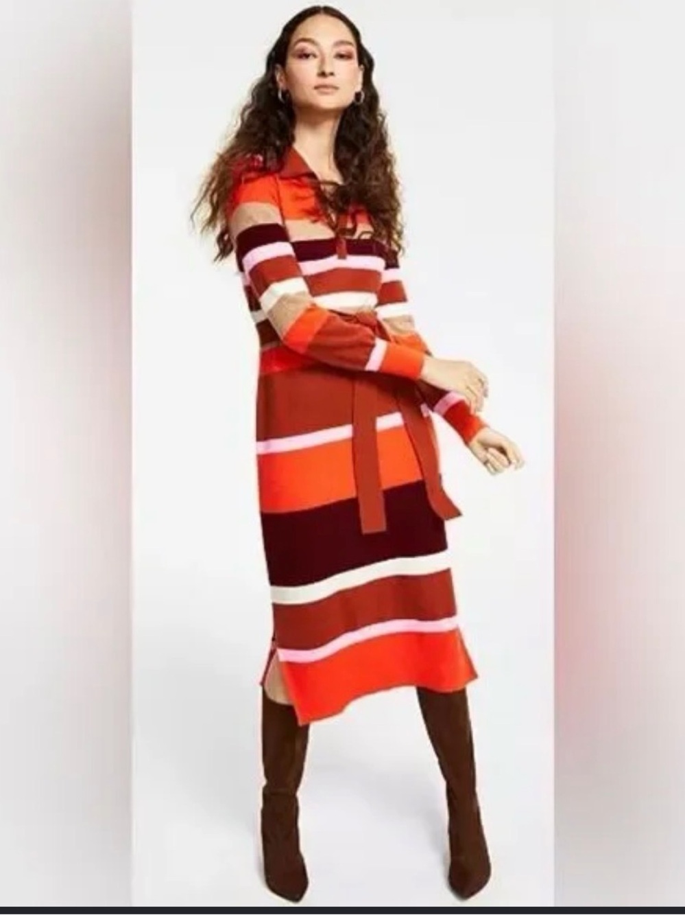 Cashmere Stripped dress
